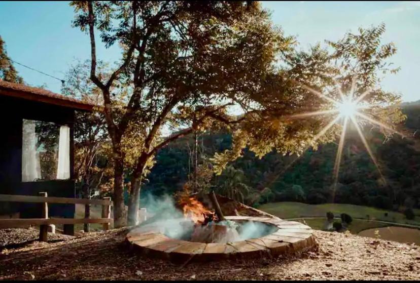 Cabana Sassafras Com Hidromassagem Alfredo Wagner Ngoại thất bức ảnh